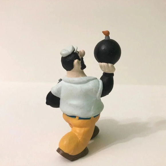 Vtg 1989 Bluto The Terrible Popeye KFS PVC  Figure - Picture 4 of 9